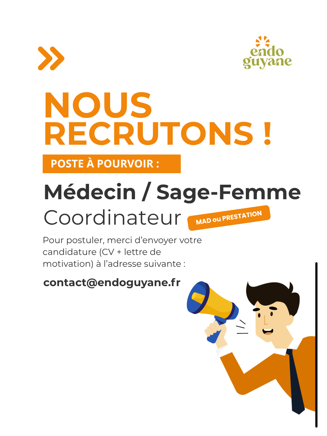 Médecin - Sage Femme coordinateur